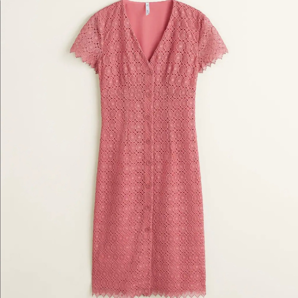 Buttoned dress